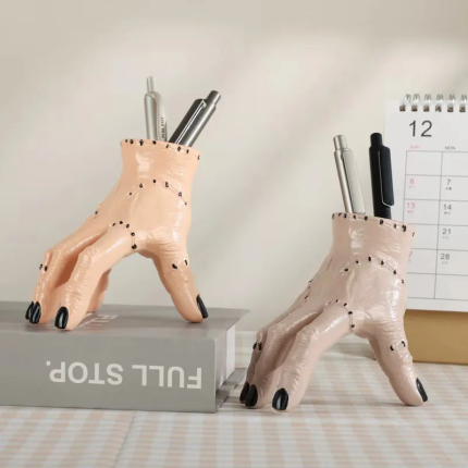Artistic Hand-shaped Pen Holder - Multifunctional Desktop Organizer